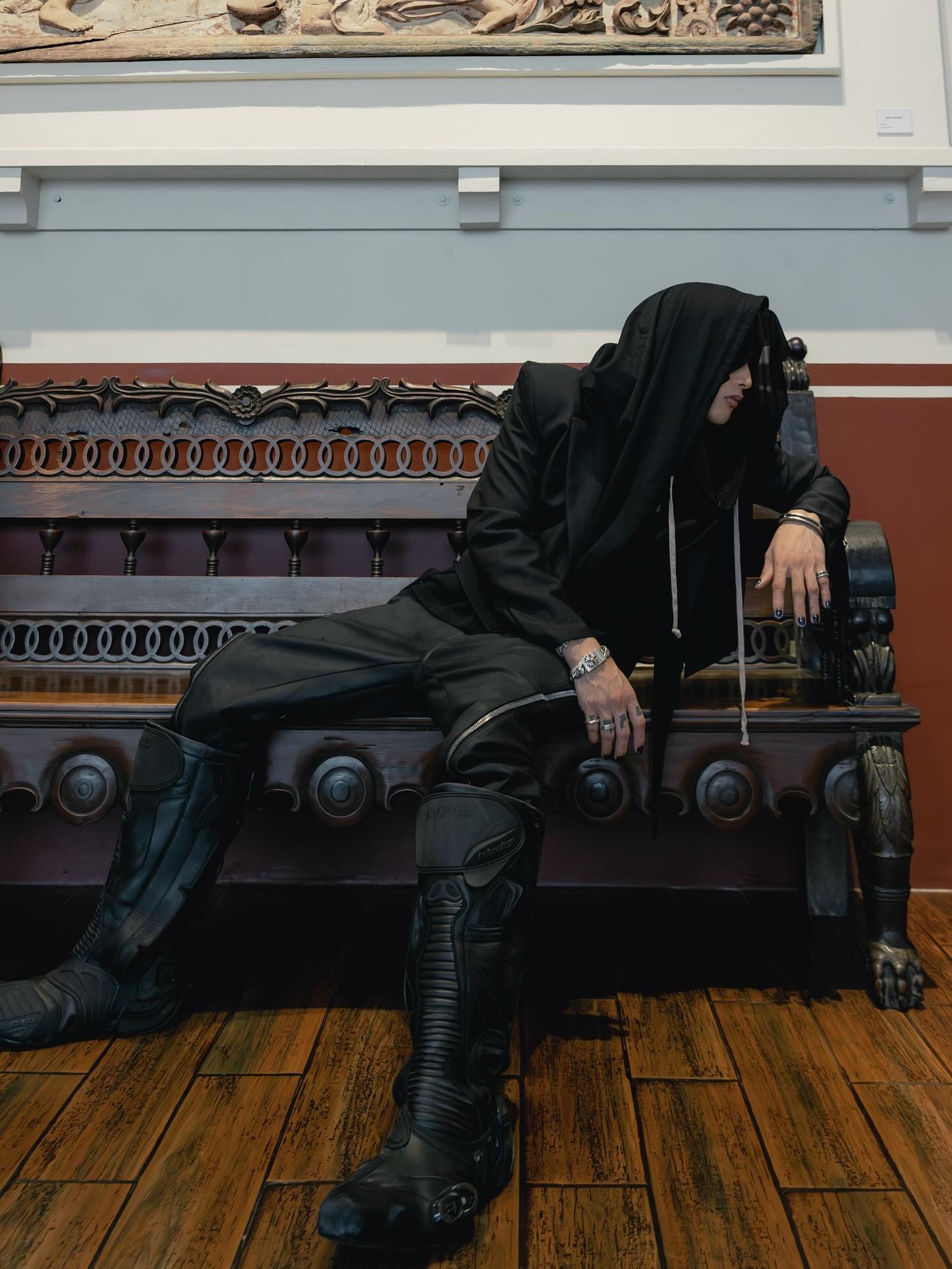 FELIP in Rick Owens Zip-Detail Flared Trousers